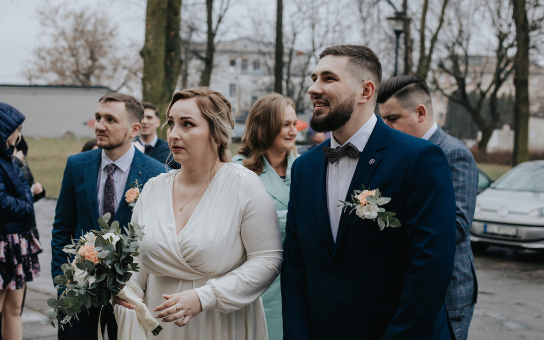 Kameralny ślub Małgorzaty i Oleksandra, Zgierz
