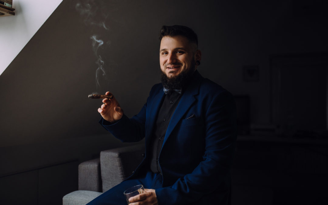 Przygotowania ślubne Pana Młodego